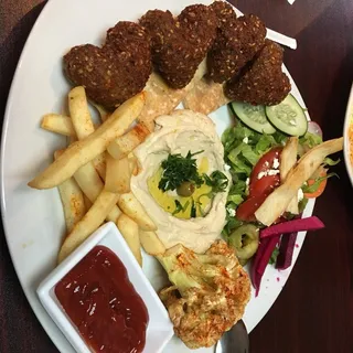Falafel Dish Lunch
