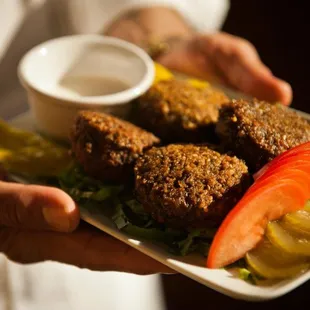 Falafel. Yummy!