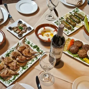 oysters and mussels, food