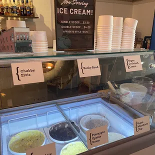 They even have ice cream