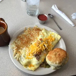 Steak Omlette