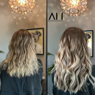 Invisible bead extensions and highlights.