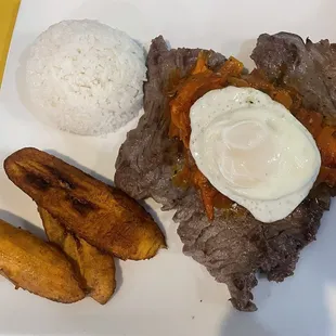 a plate of food