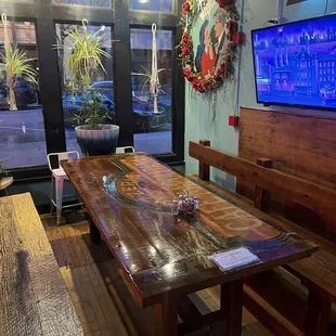 Large booth