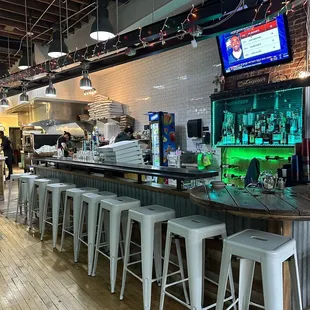Their bar area