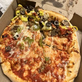 Horrible pizza!!! Would never recommend....