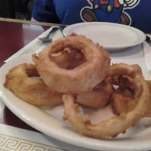 Their "famous" onion rings