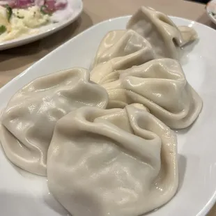 Huge Dumplings with a big meatball inside