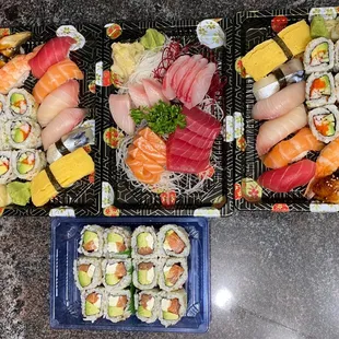 sushi, food, sushi and sashimi, sashimi