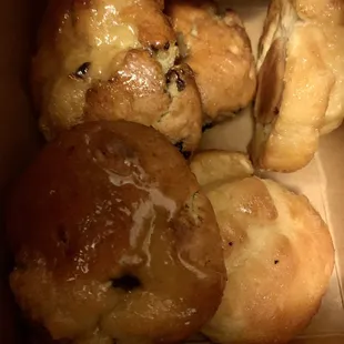 Blueberry and honey butter biscuits - Too good to go