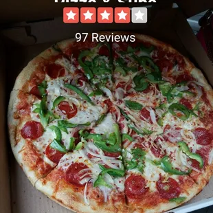 Great neighborhood greek pizza place on Cambridge St. In East Cambridge