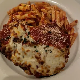 Eggplant parmigiana