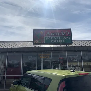 Arandas Mexican food