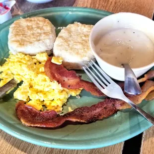 Biscuits and Gravy Plate