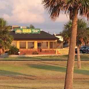 Arandas Restaurant on Little Bay, off Hwy 35. I used to dine in and get a view by the water. Today I went through the drive-thru.