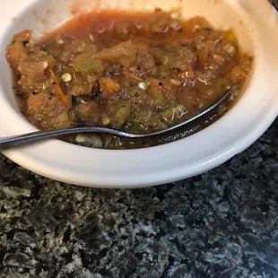 Ask for their spicy salsa. Super hot!