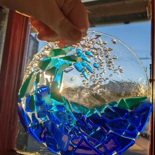 Create beautiful sun catchers out of glass