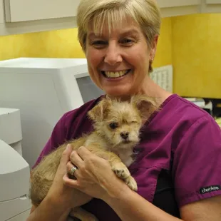 Dr. McInnis and Daisy