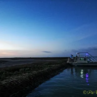 Captain Kevin's Boat at Sunrise