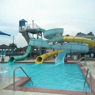 My daughter did enjoy the slides