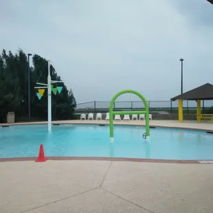 Kiddie pool area was closed today