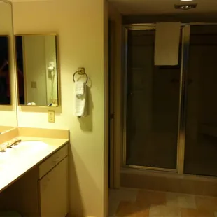 Master bathroom was so big.