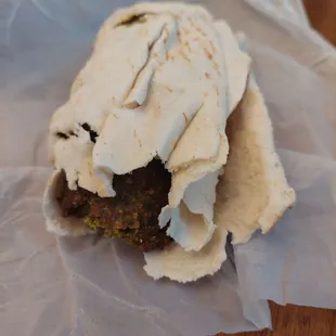 Falafel wrap