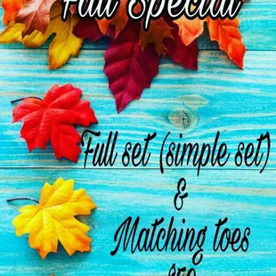 Fall special for Liliana