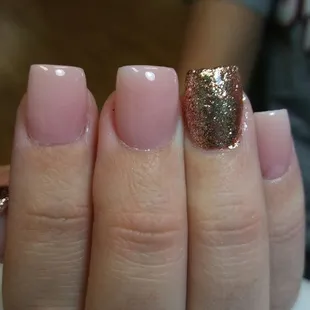 Simple but classy done by Liliana