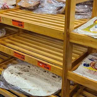 a variety of tortillas