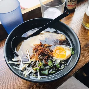 Black Garlic Ramen!