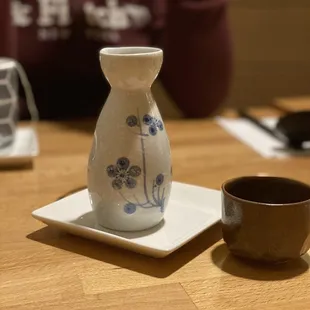 A little bit of hot sake for a cold day