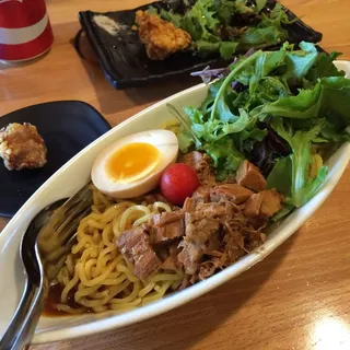 R9. Cold Sweet Soy Ramen (Thick Noodle)