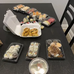 The spread