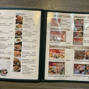 Menu.