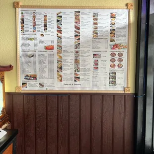 The menu and selection is amazing!