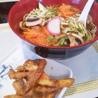Vegetable Tempura Udon