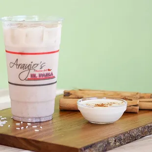 Yumm.. Horchata made from scratch daily.