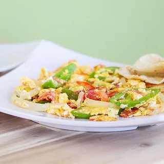 Huevos a la Mexicana*