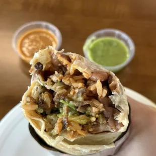 Al pastor Super Burrito*