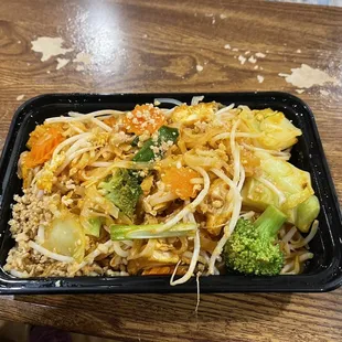 Pad Thai with Tofu ($13.50)