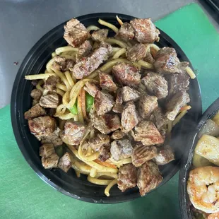 steak, food