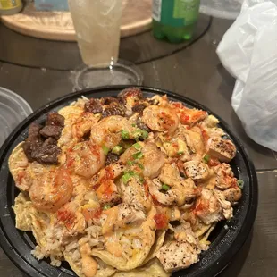 Great place for hibachi food they&apos;re always making new stuff great people always treat their customers very well and beyond ..