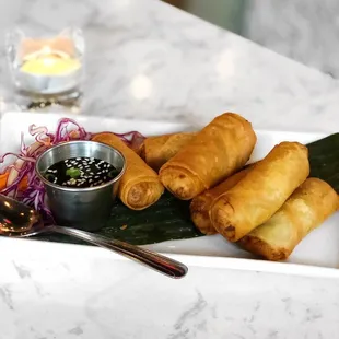 2. Crispy Spring Rolls