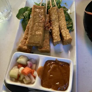 1.Tofu Satay