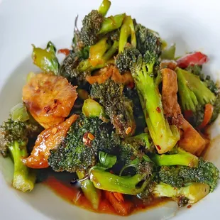 Prik king with Broccoli