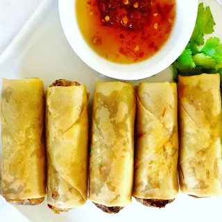2. Vegetarian Spring Rolls