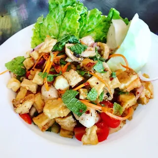 9. Tofu Larb Salad