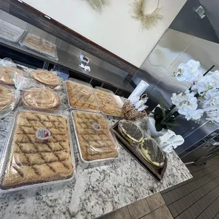 Prepackaged baked goods
