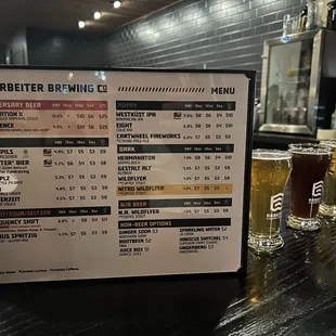Drink Menu